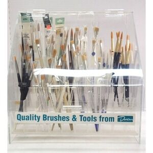 70 Plus New Craft Paintbrushes Mostly Royal‎ Some Loew Cornell comes with Holder